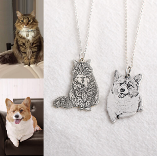 Custom Photo Necklace