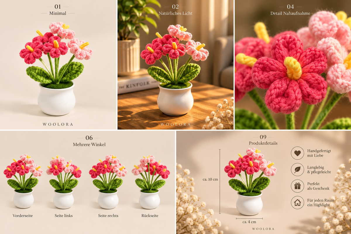 Bloom Pot – Hibiskus Rosa & Pink