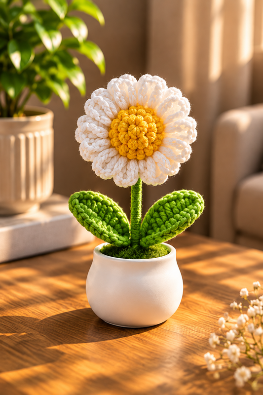 Bloom Pot – Margerite Weiß