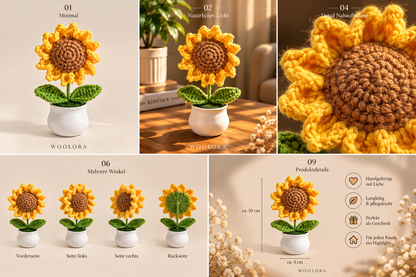 Bloom Pot – Sonnenblume Gelb