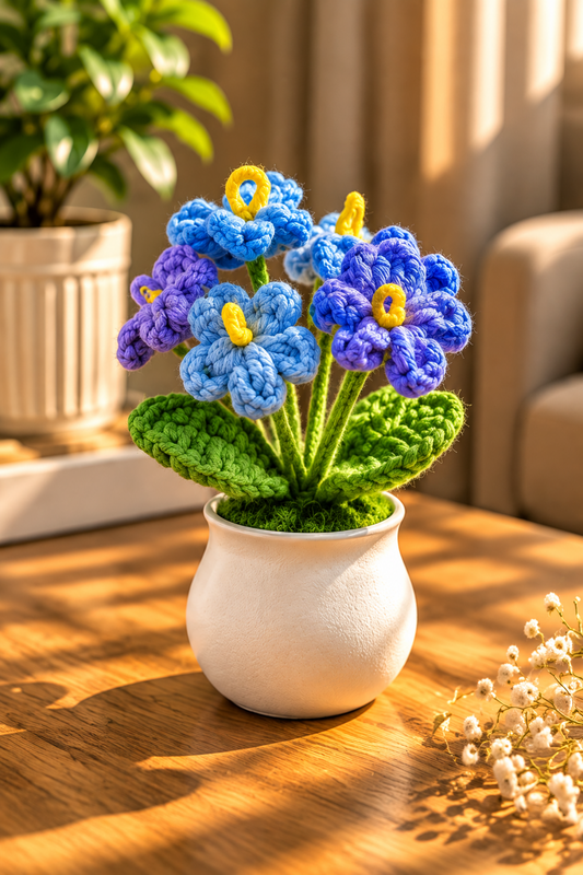Bloom Pot – Vergissmeinnicht Blau & Violett