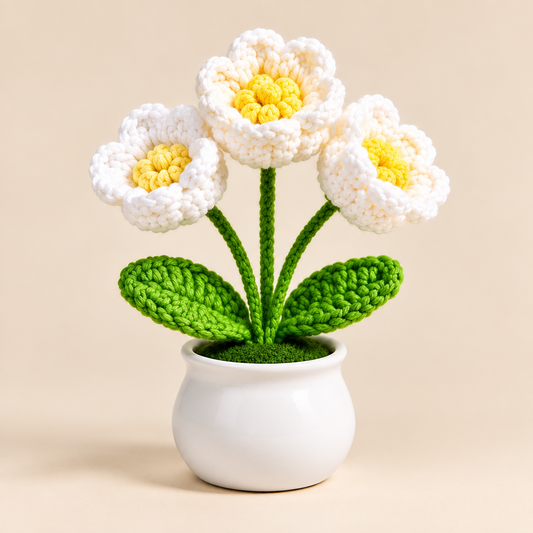Bloom Pot – Mohnblume Weiß