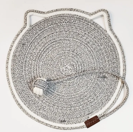Woven Cotton Scratching Mat for Cats