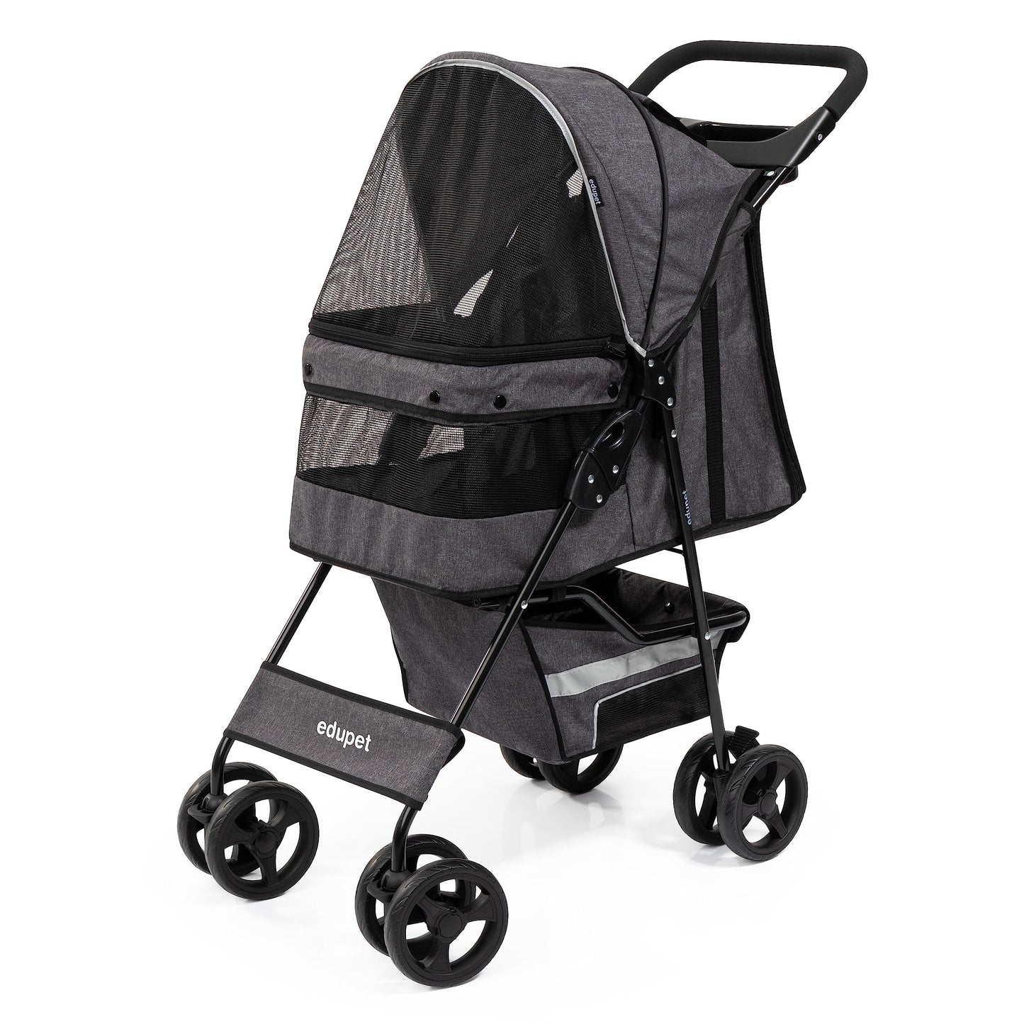 Edupet: Pet Stroller Black - 33 lb
