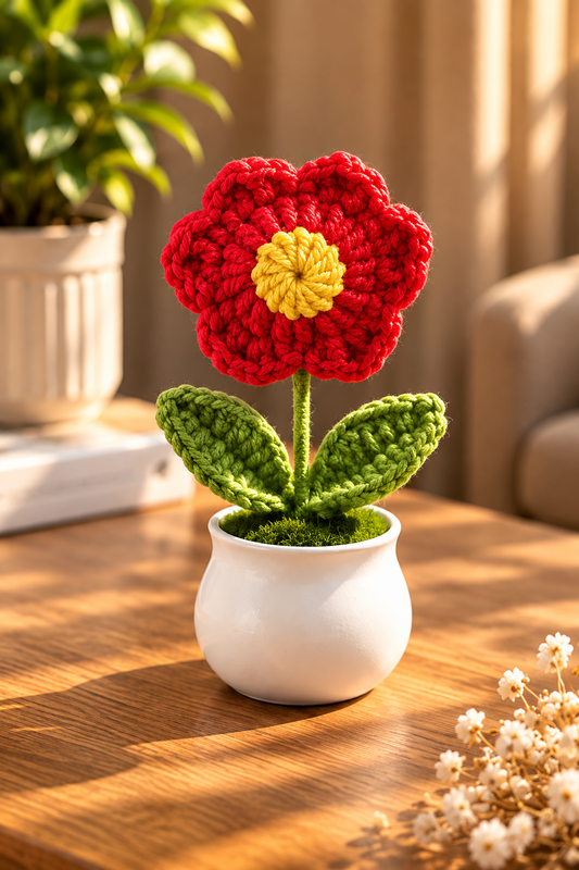 Bloom Pot – Mohnblume Rot
