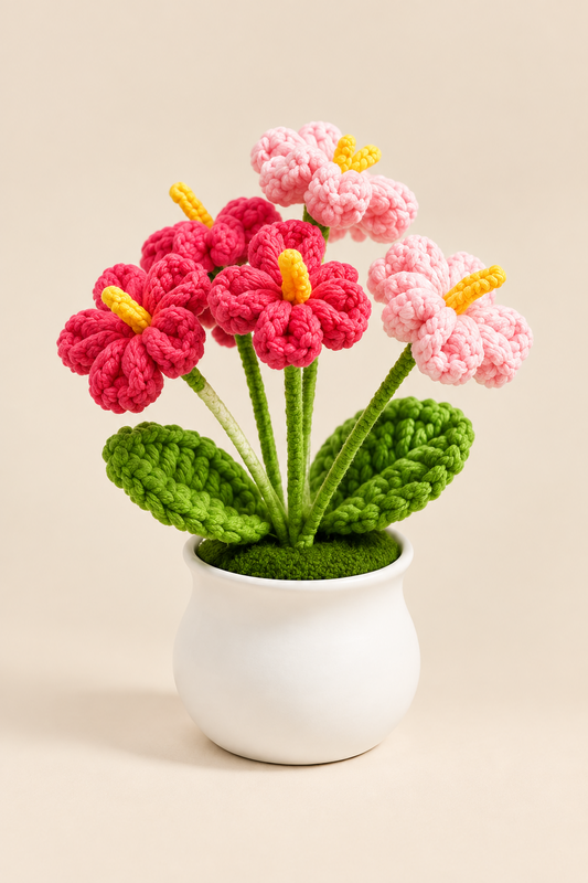 Bloom Pot – Hibiskus Rosa & Pink