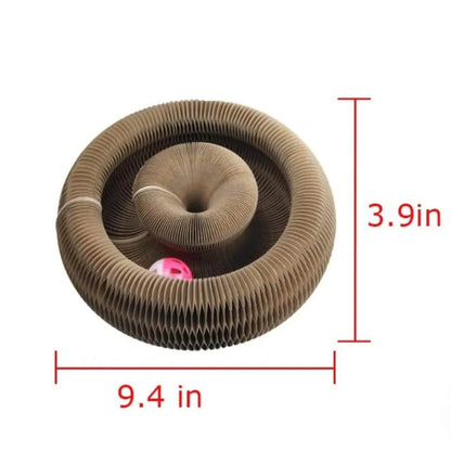Magnetic Foldable Cat Scratching Board Toy