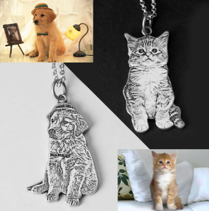 Custom Photo Necklace