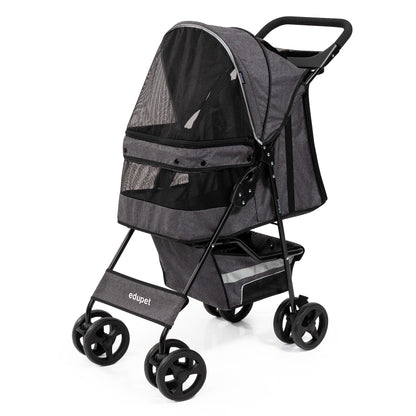 Edupet: Pet Stroller Black - 33 lb